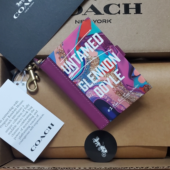 Coach Handbags - COACH Book Charm Untamed Glennon Doyle NEW WITH TAG